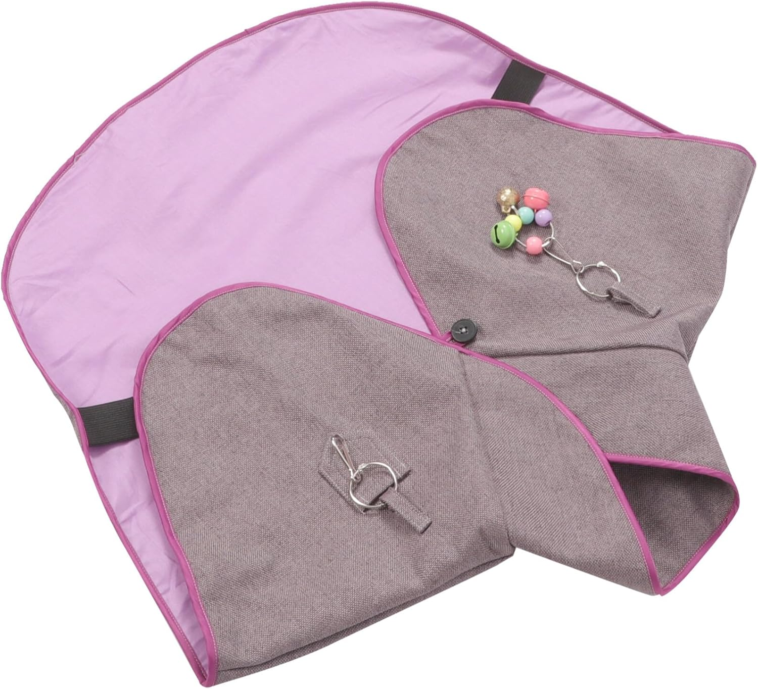 Parrot Antiscratch Bird Poop Shoulder Protector Bird Anklet Toys Multi-Functional Bird Diaper Flight Suits Pee Pads Diaper Poop Shawl for Medium Cockatiel Parakeet Macaw image number 6