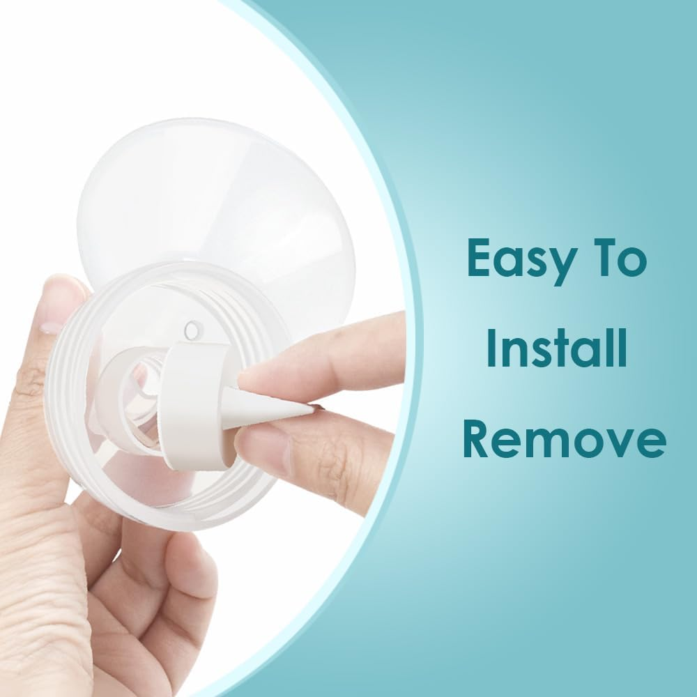 Maymom 27 Mm Flange and Duckbill Valve Compatible with Spectra S1 Spectra S2 Spectra 9 plus Not Original Spectra Pump Parts Replace Spectra S2 Pump Parts Spectra Flange Spectra Duckbill Valve image number 6