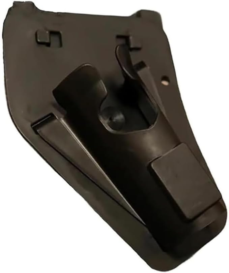 Slide-In Fishing Rod Hip Holster, Hands-Free Rod Holder for Fly & Bank Fishing, Quick Draw Waist Belt Inserte Pole Gear, Durable Adjustable Portable Fish Pole Holster with Stash Pocket (Black)