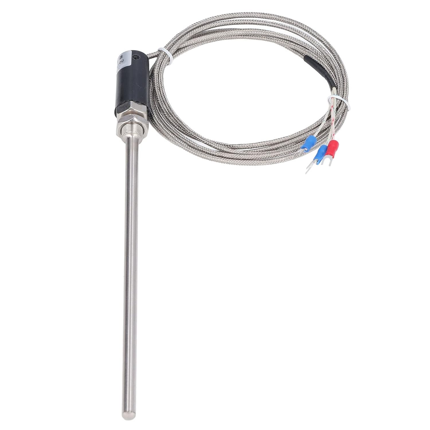 Fdit PT100 Thermocouple Probe Sensor - Flexible and Strong Temperature Transducer for Electric Power, Machinery, and Textile Fields - &radic; High Accuracy and Sensitivity image number 2