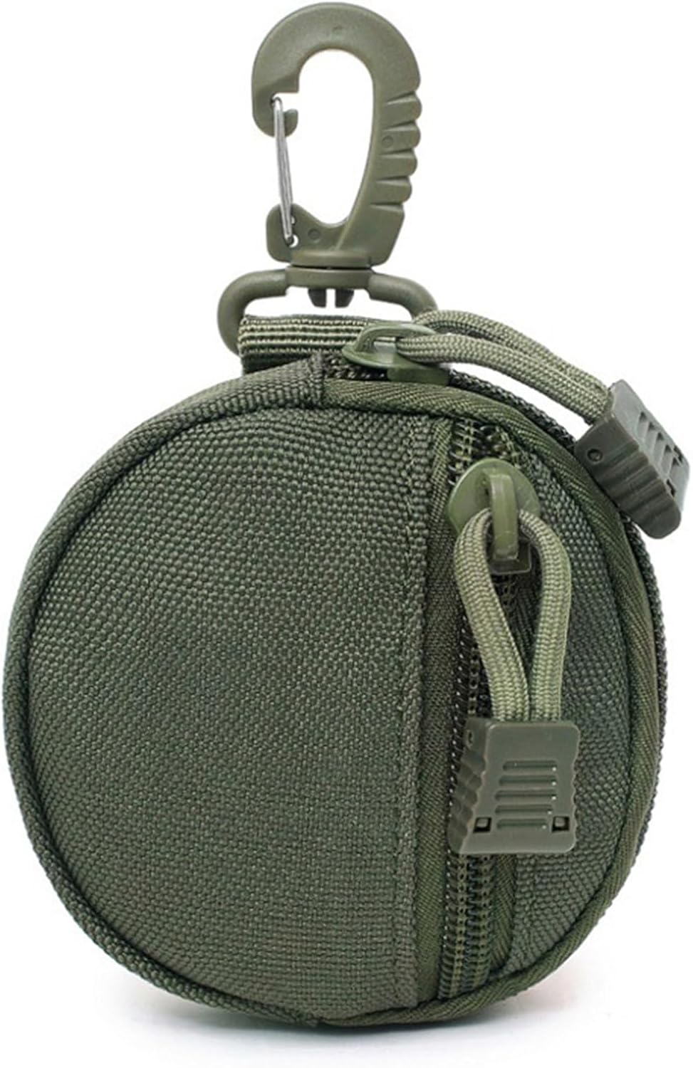 Small Keychain Coin Purse Keychain Small round Coin Holder Headset Pack Gear Accessories, A image number 3