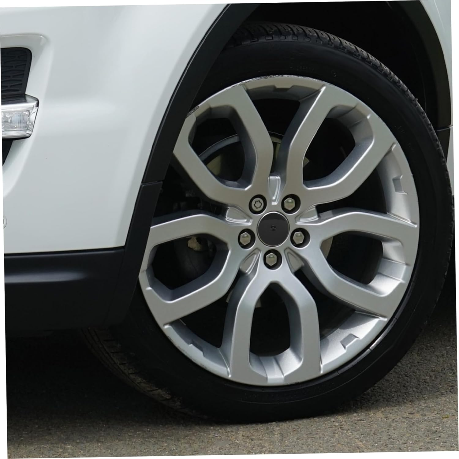 Garneck 4Pcs Wheel Centre Caps Black Plastic Rim Covers Car Rim Centre Covers Hub Attachment Cap Car Wheel Hub Center image number 1