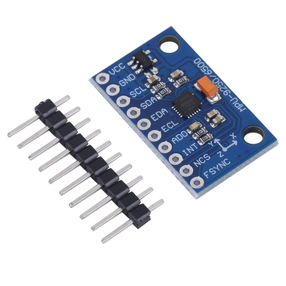 MPU 9250 9 Axle 16 Bit Gyroscope Acceleration Magnetic Sensor 3~5V for Accurate Measuring, GY9250 High Precision Magnetometer Sensor,16 Bit Output Gyroscope Accelerometer Combo image number 3