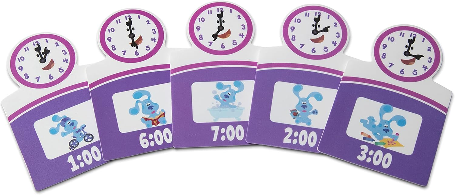 M&D Blue'S Clues & You - Wooden Tickety Tock Magnetic Clock image number 5