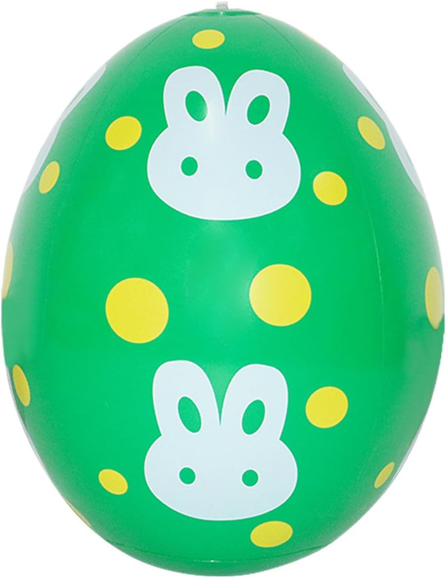 16-Inch Easter Egg Decorations, Inflatable Outdoor Ornaments, Set of 3 with Pump (B) - A image number 4