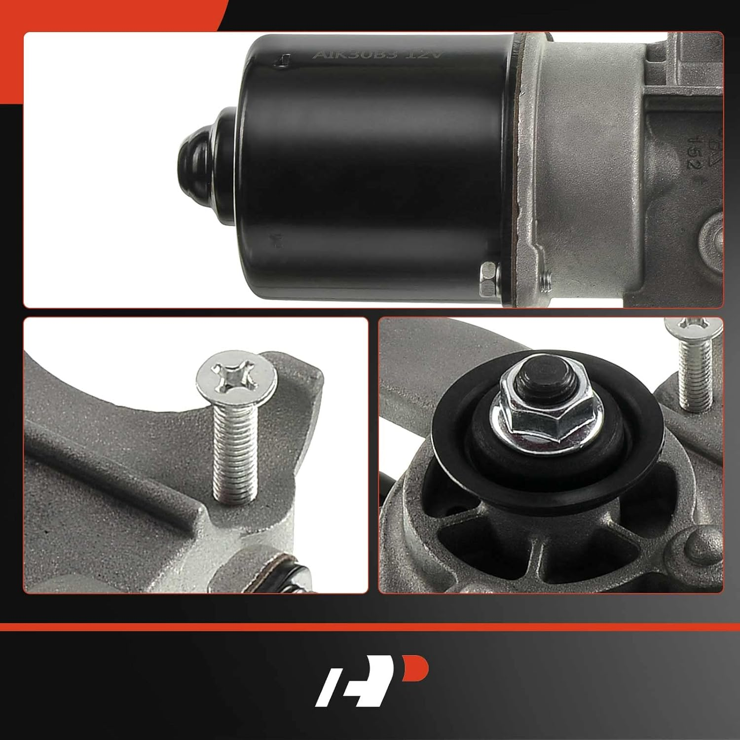 A-Premium Windshield Wiper Motor Front Compatible with Nissan Murano 2009-2014 image number 6