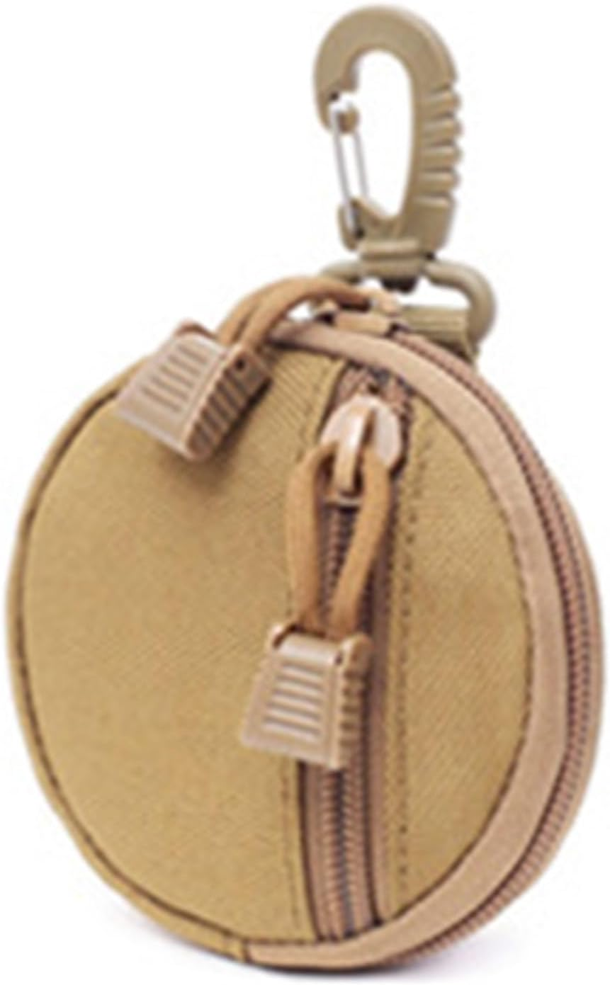 Pasnmkvn Small Wallet Keychain Small round Keychain Earphone Pack Gear Accessories image number 4