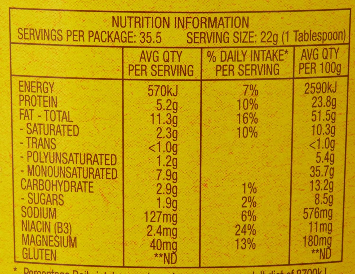 Bega Smooth Peanut Butter, 780G