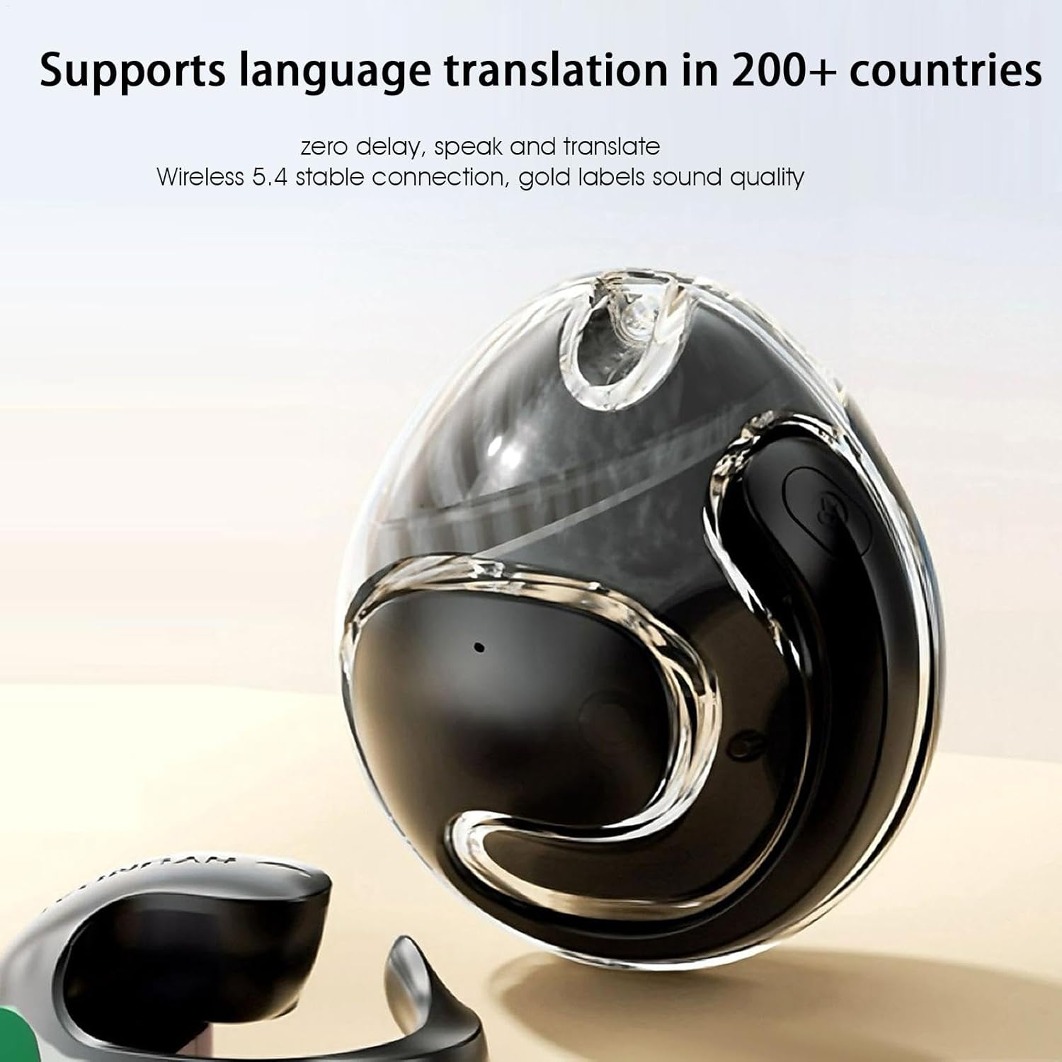 AI Translator Earbuds | Business Learning Earphones | Translation Earphones for Business, Real-Time Translation Device