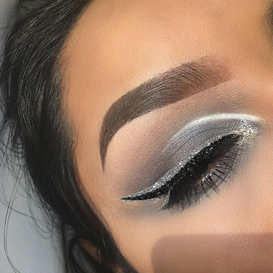 AIMALL Quick-Apply Reusable Eyeliner Stickers - Waterproof Glitter Eye Makeup with Self-Adhesive Design, for Every Occasion, Long-Lasting Cosmetic Eye Enhancers image number 1