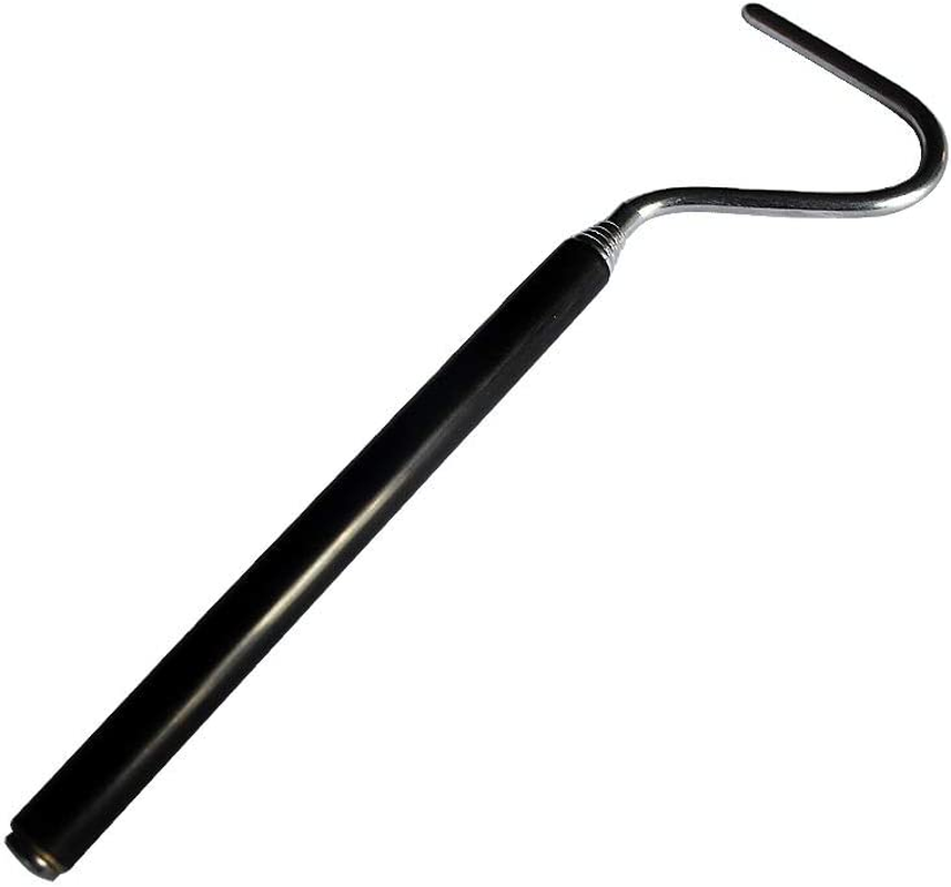 Small Adjustable Stainless Steel Snake Hook Black Two Types 66Cm/100Cm (66Cm) image number 4