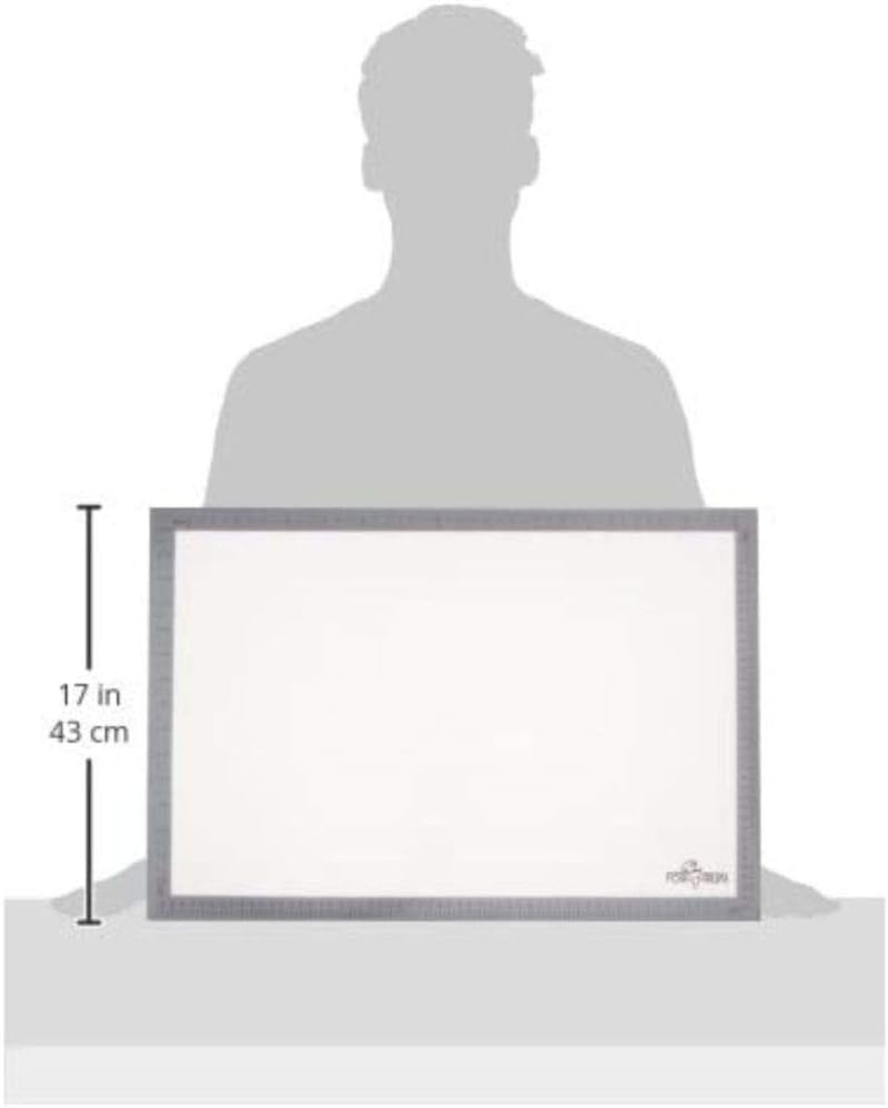 Fox Run 4723 Non-Stick Baking Mat, Silicone, 16.5-Inch X 24.5-Inch image number 1