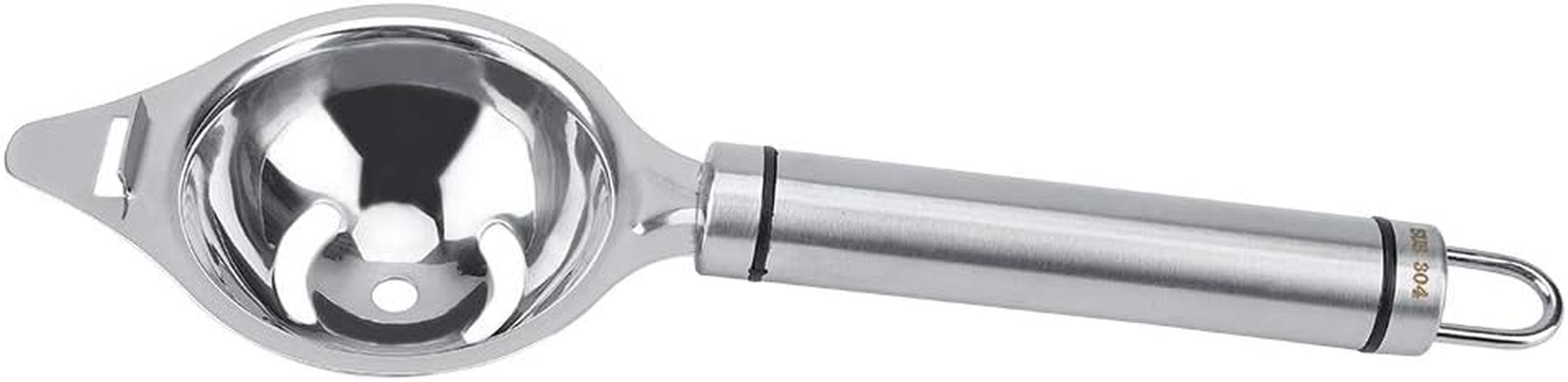 Gadget Cooking Baker Tool Stainless Steel anti Enduring Egg White Yolk Separator Holder Filter Kitchen Tool image number 2