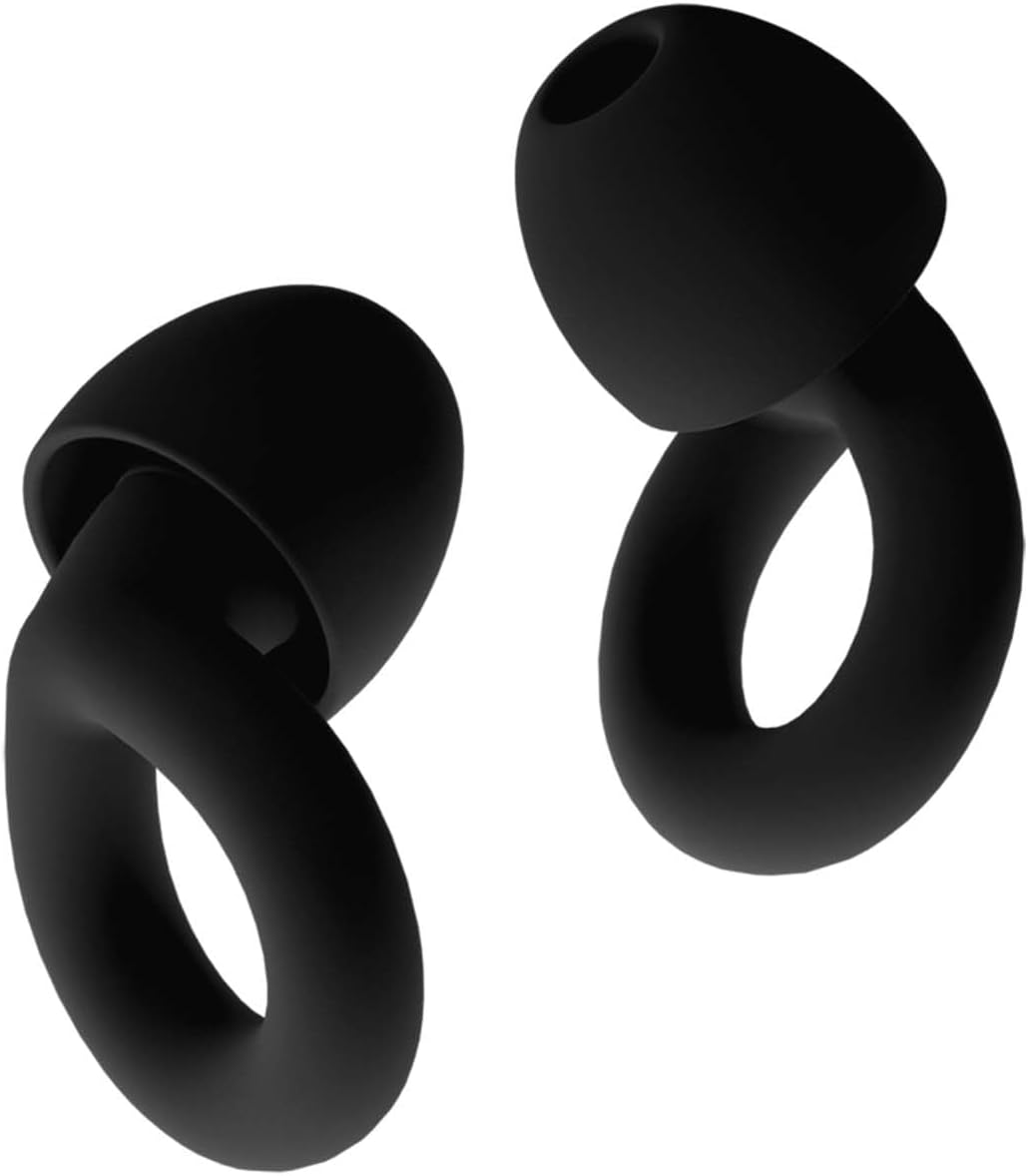 Ear Plugs for Noise Reduction NRR 33Db, Soft Silicone Ear Plugs for Sleeping Noise Cancelling, Concerts, Motorcycle, Travel & Noise Sensitivity, 8 Ear Tips in XS/S/M/L (Green)