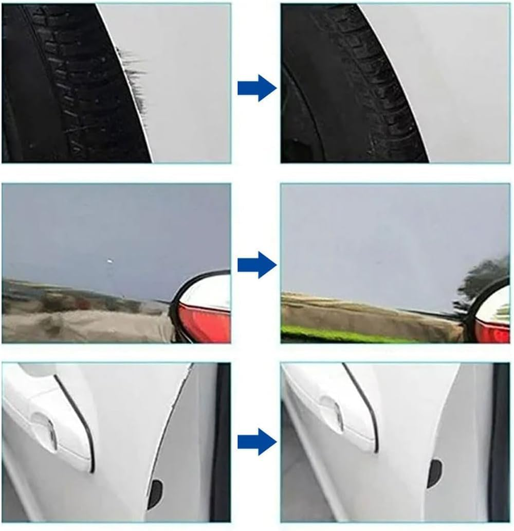 2Pcs Car Scratch Remover Pen, Easy & Quick Waterproof Car Scratch Repair Pen, Car Scratch Touch-Up Paint (Gray) - Black image number 5