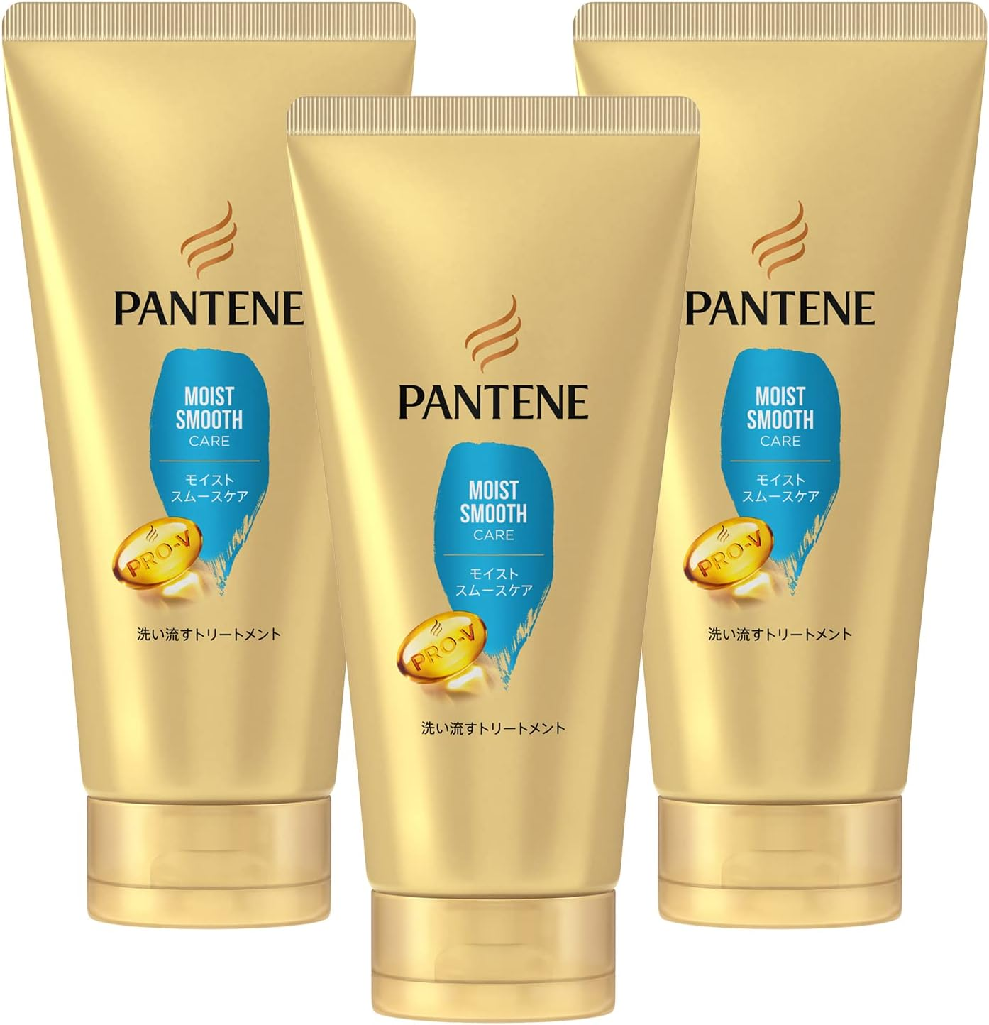 Pantene Moist Smooth Care Rinse Treatment, Extra Large, 10.6 Oz (300 G) X 3 Piece Set image number 1