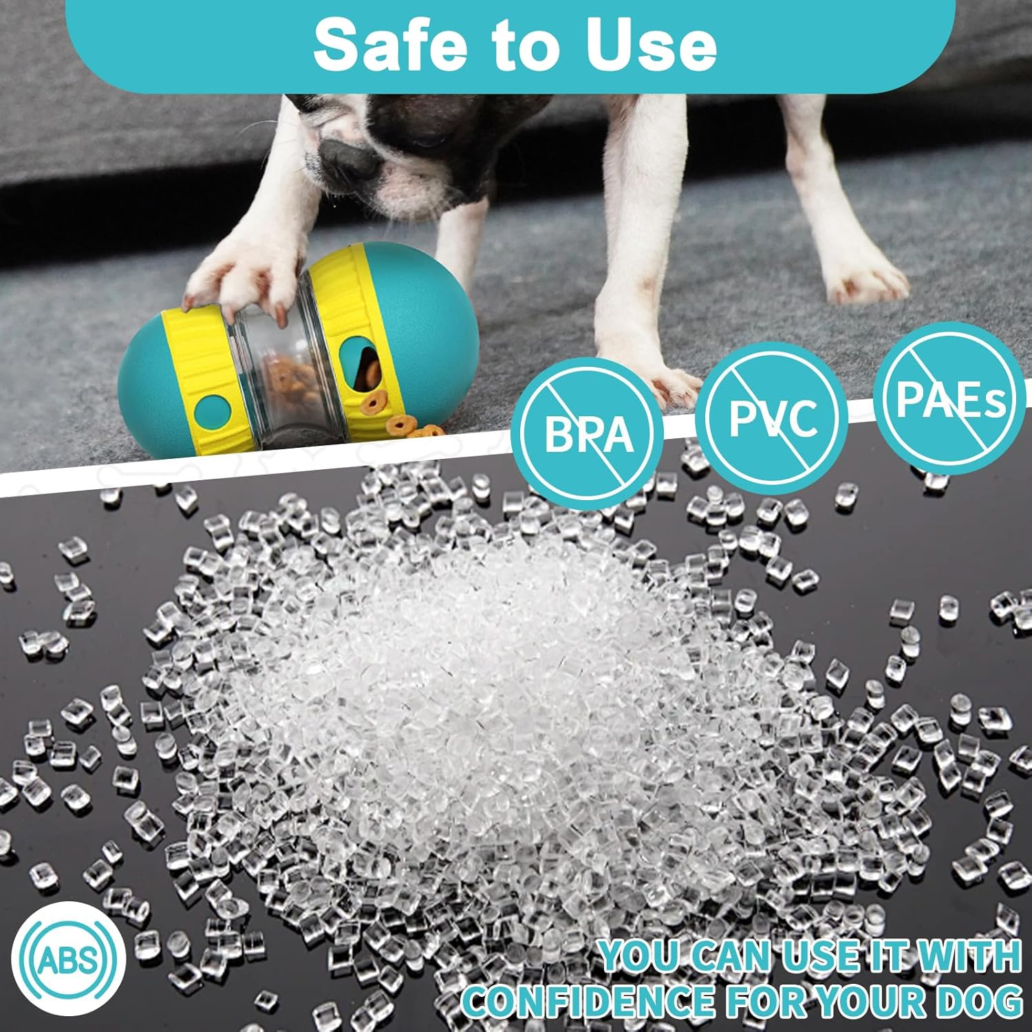 Velmoriah 2-Pack Dog Puzzle Toys, 2025 Upgraded Interactive Treat Dispensing Dog Toys Slow Feeder Pet Toys for Boredom, Mental Stimulation, Enrichment and Training, Fit for All Breeds image number 3