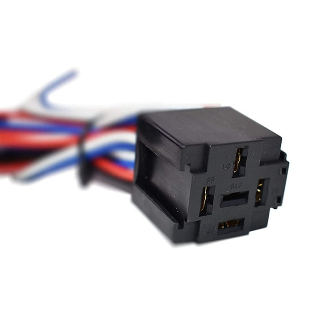 175-185 Degree 40A Engine Cooling Radiator Fan Thermostat Temperature Switch Relay Kit Sensor Relay Kit image number 1