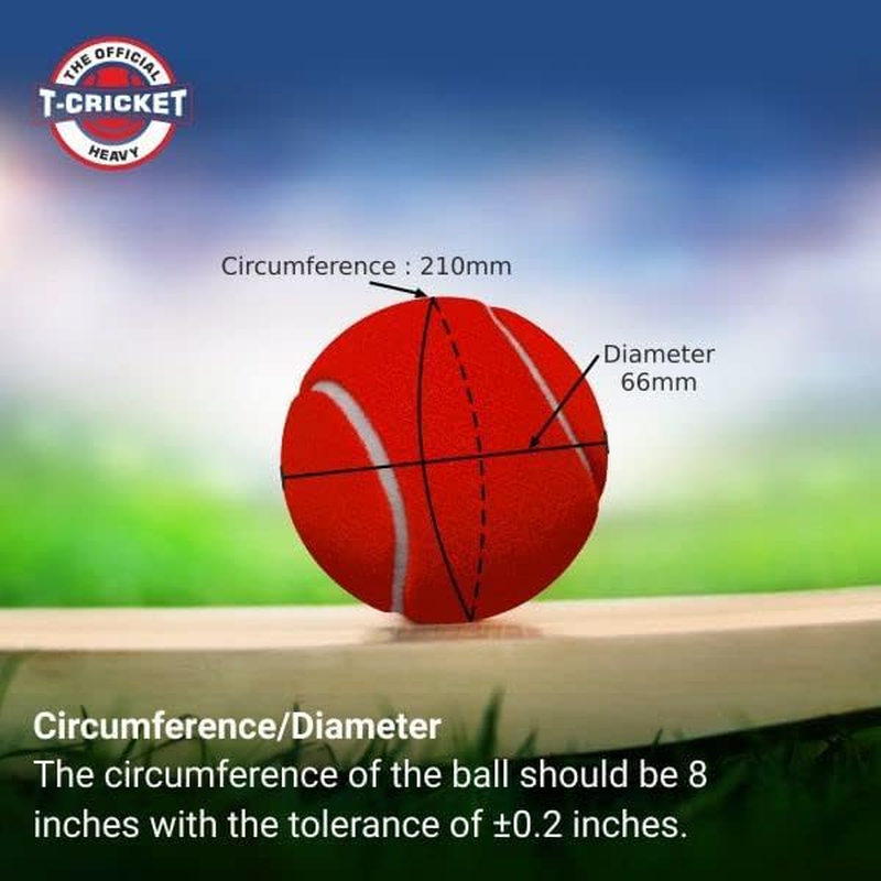 Nivia Heavy Weight Tennis Cricket Ball, Tennis Ball for Cricket, Practice Ball, Street Match Ball, Training Ball for Outdoor & Indoor, Heavy Tennis Balls for Players, Pack of 12, (Red) image number 3