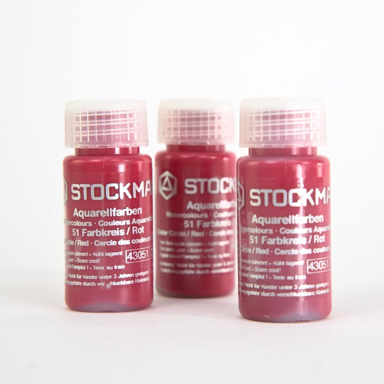 Stockmar Circle Watercolor Paint, Red, 20 Ml image number 3