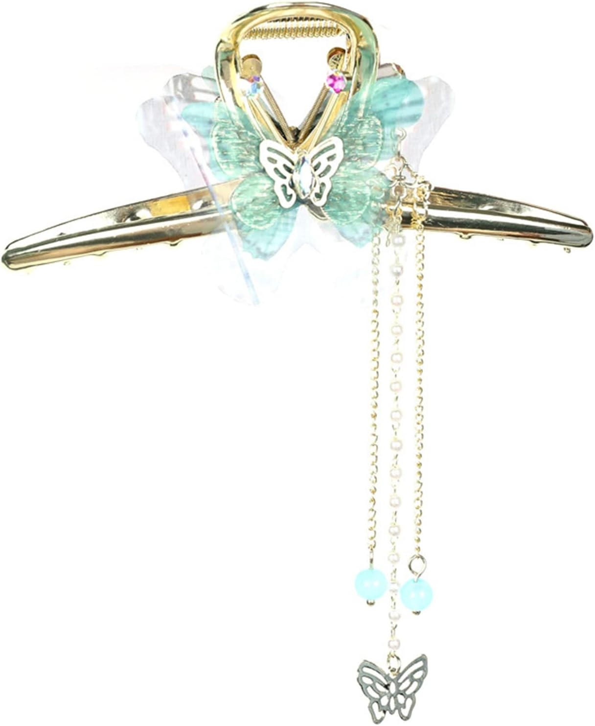 2022 Woman Hair Clips, Girls Women Hair Accessories, Tassel Hair Barrettes, Butterfly Dragonfly Pearl Hairpins,Butterfly