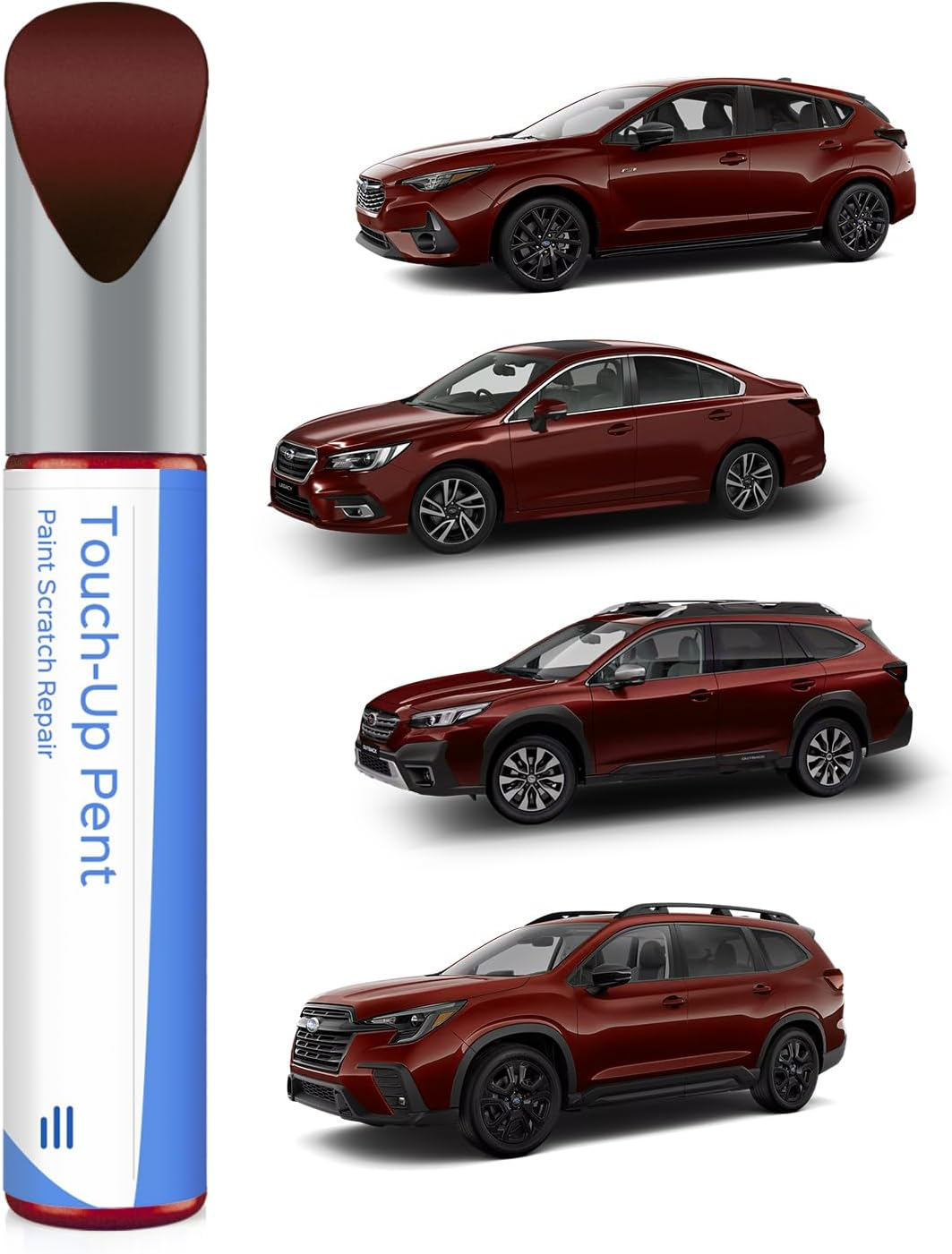 M3/P8Y Magnetite Gray Metallic Touch up Paint Compatible with Subaru Exact Match Chips and Nicks Touch Up