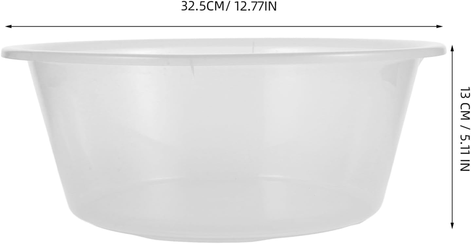 EXQUIMEUBLE Large Foot Bath Tub Grey Portable Foot Soaking Basin for Home and Salon Use for Relaxation image number 6