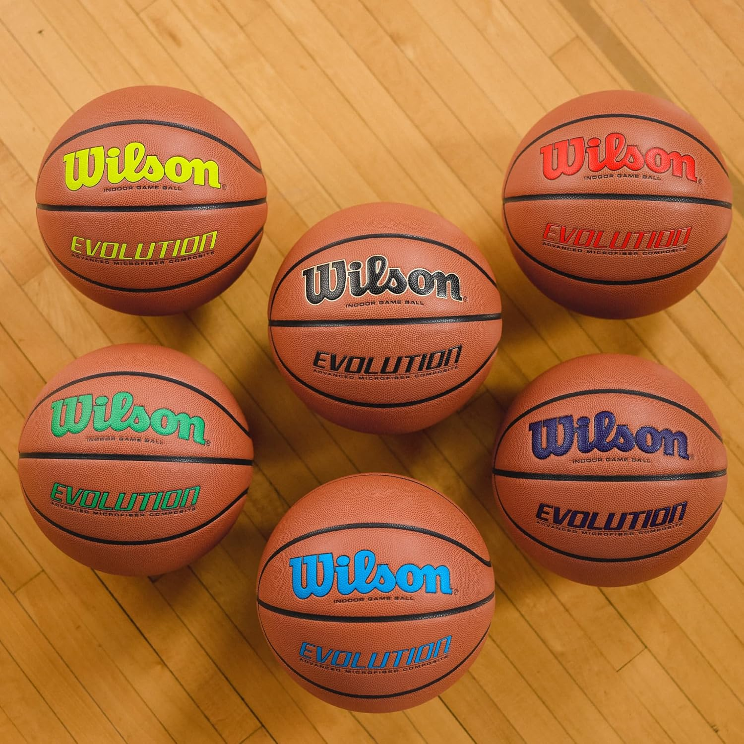 Wilson Evolution Game Basketball image number 3