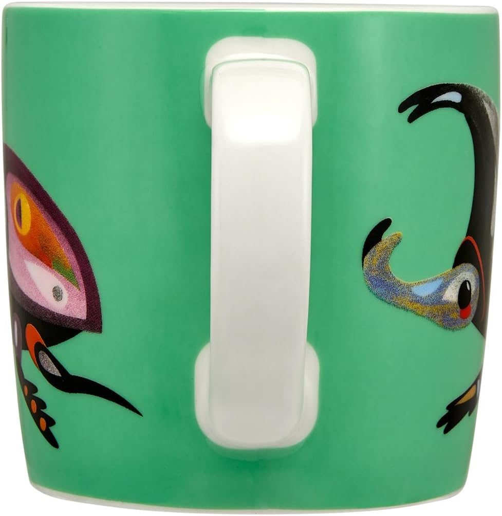 Maxwell & Williams Pete Cromer Garden Party Mug 370ML Rhino Beetle Gift Boxed