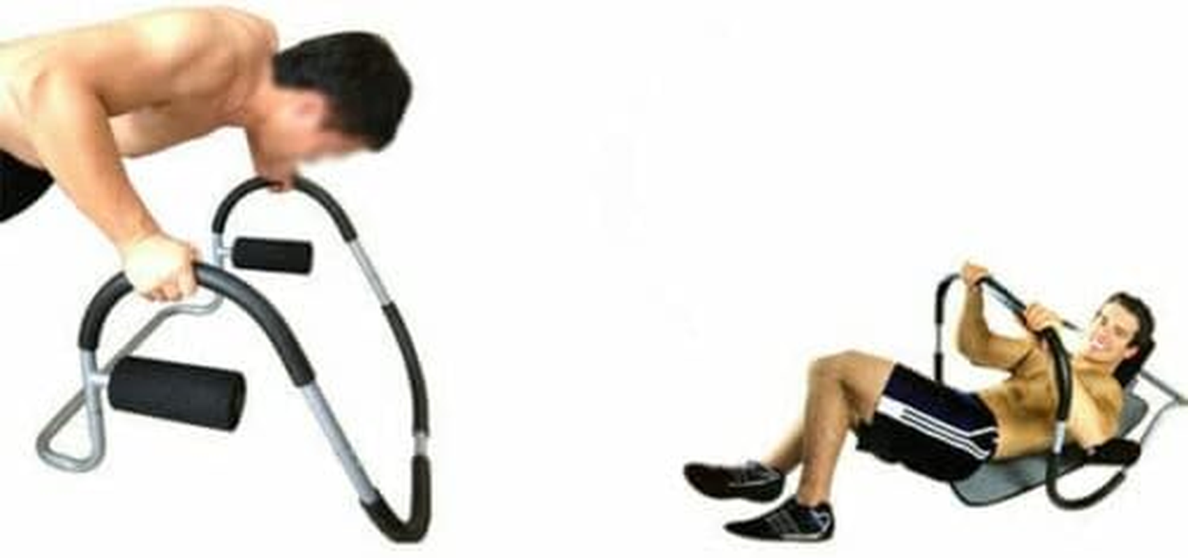 Home Gym Fitness AB Roller Abdominal Crunch Exercise Machine Sit-Up Trainer for Abs, Chest, Shoulders & Back Compact Ab Crunch Exercise Equipment for Men & Women image number 5