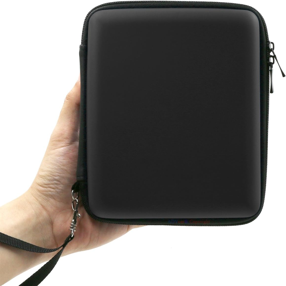 Advcer 2DS Case, EVA Waterproof Hard Shield Protective Carrying Case with Hand Wrist Strap and Double Zipper for Nintendo 2DS (Blue)