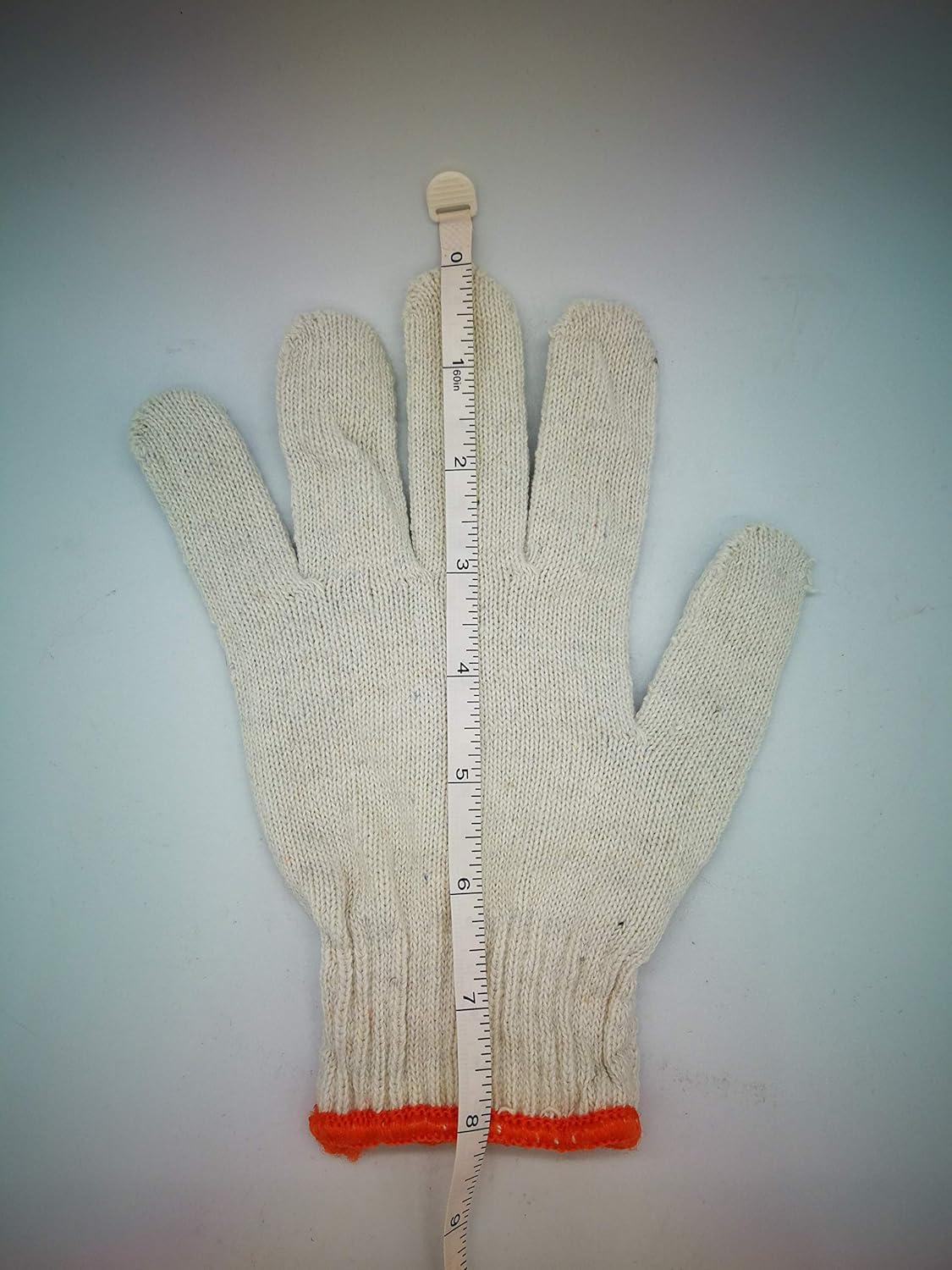 Work Gloves 12 Pairs-Cotton Polyester String Knit Work Gloves for Mechanic Industrial Warehouse Gardening BBQ Construction Painter Men & Women（Large-Thick-Economic) $1.58 per Pair image number 3