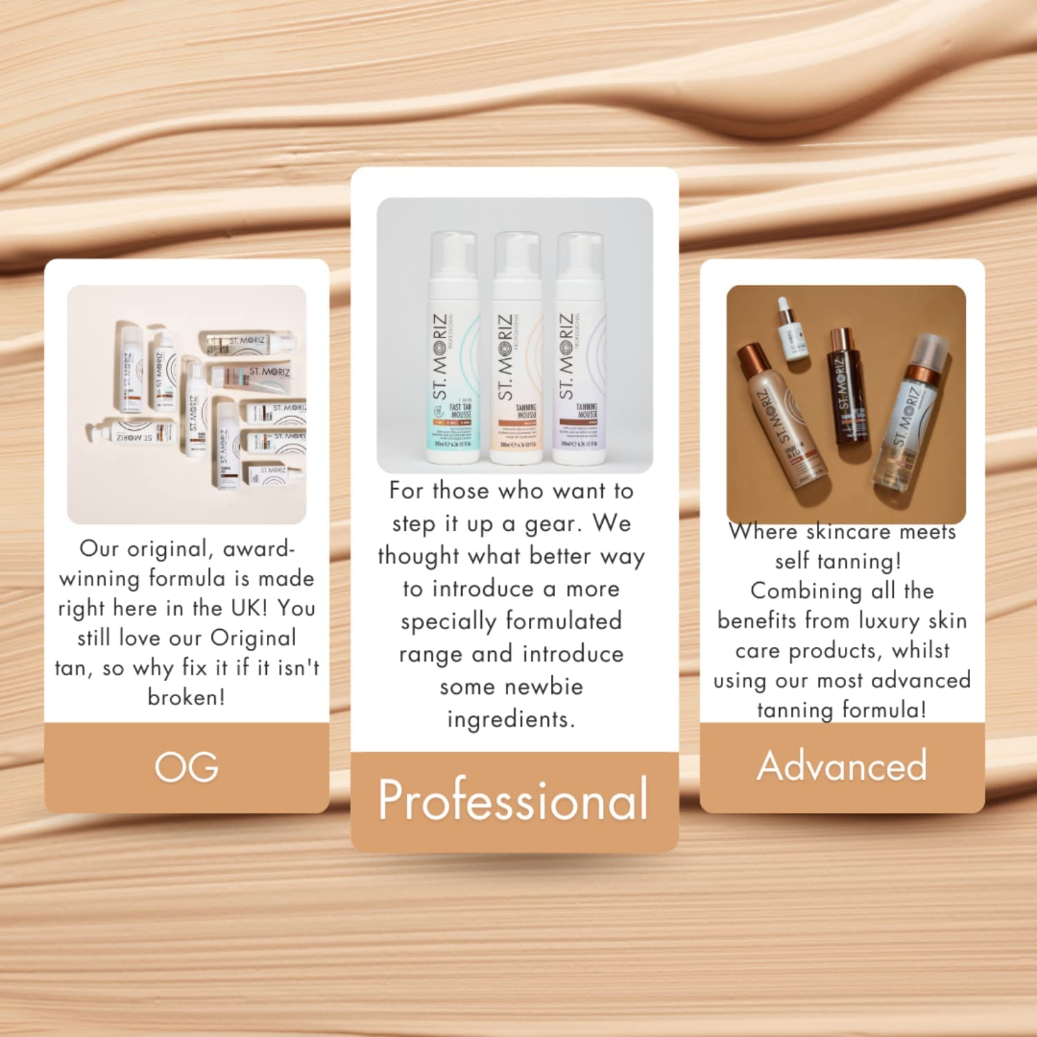 St Moriz Original 1 Hour Fast Tan Mousse | Fast Drying Vegan Express Fake Tan | 1 Hour for Light Glow, 2 Hours for Medium Glow, 3 Hours for Dark Glow | 200Ml