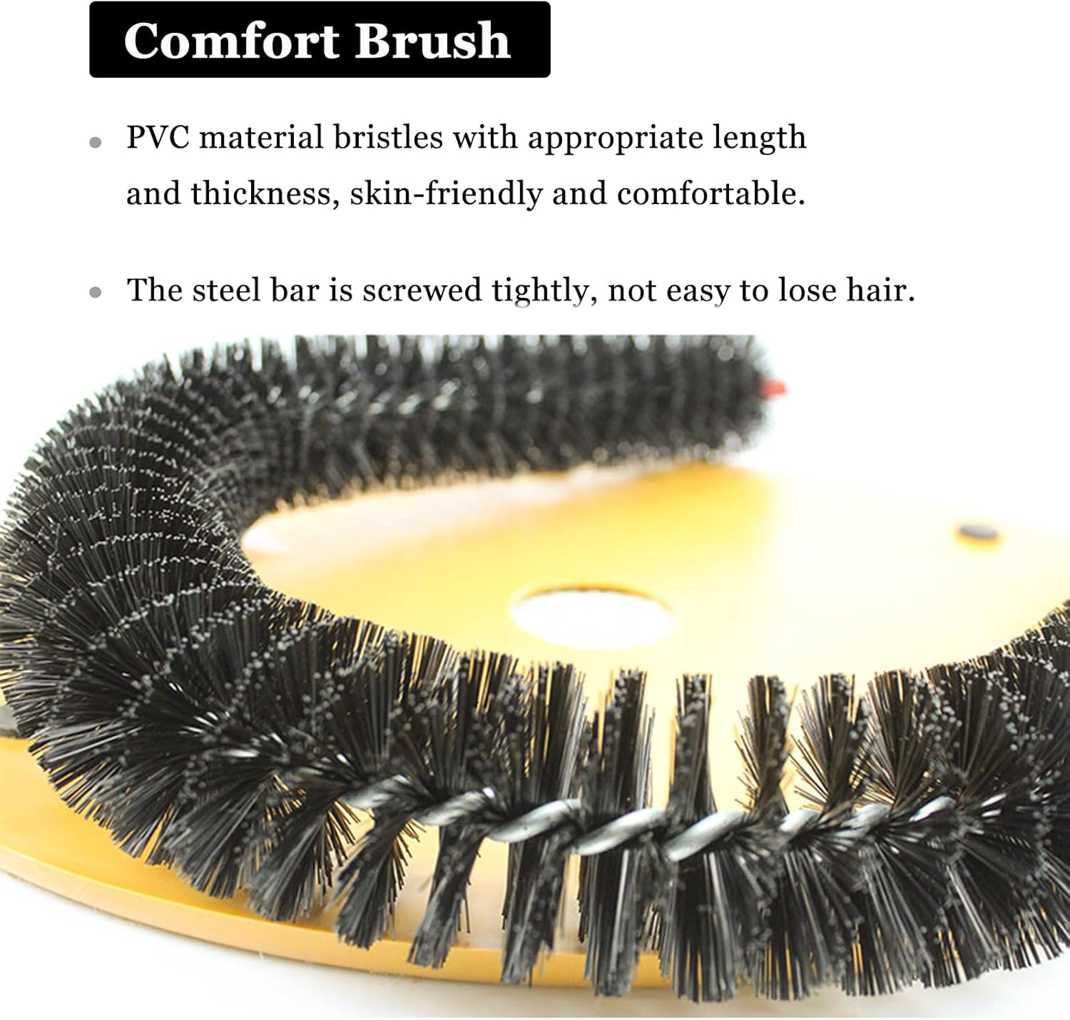 Esenlong Cat Scratching Brush, Cat Hair Removal Rubbing Brush, Arc Shape Cat Self-Care Brush, Cat Massager Scratch image number 4