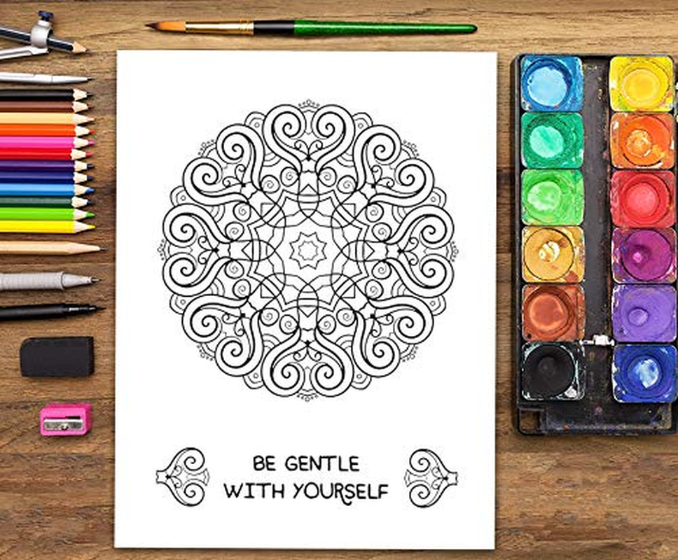 Mindful Mandalas: a Mandala Coloring Book image number 5