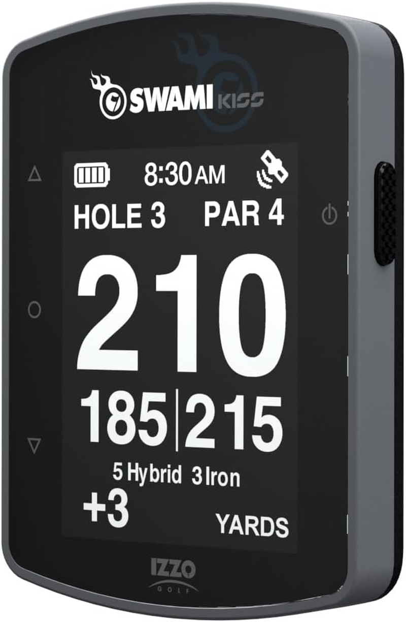 Swami KISS 2.0 Handheld Golf GPS Ragnefinder with Integrated Magnets - Blue