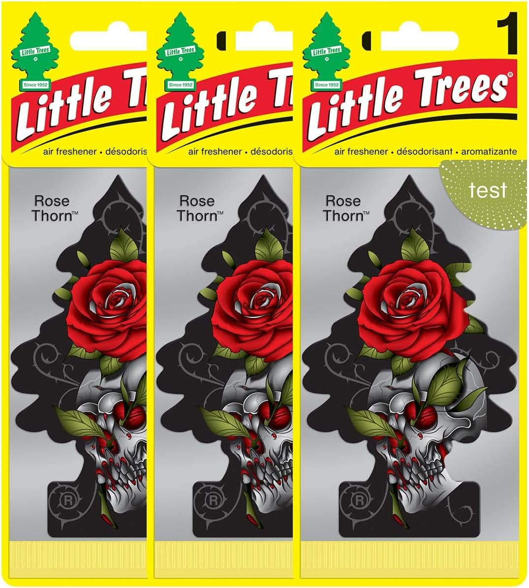 Little Trees Air Freshener Rose Thorn - Car Truck Taxi Uber Home Office image number 2