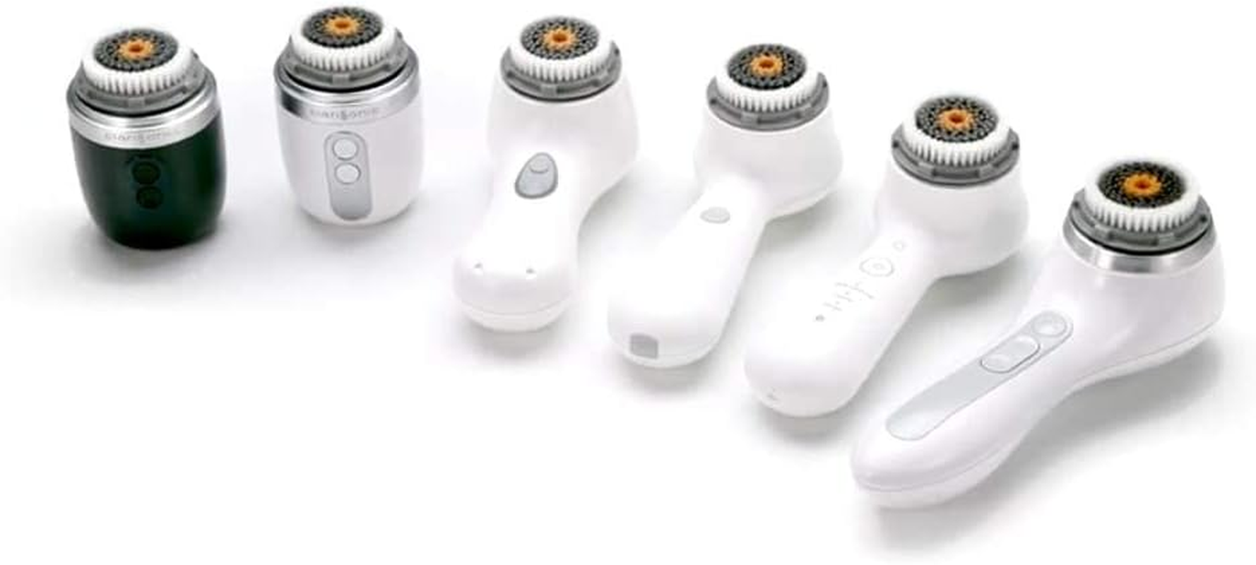 Clarisonic Men'S Facial Cleansing Brush Head Replacement Compatible with Mia 1, Mia 2, Mia Fit, Alpha Fit, Smart Profile Uplift and Alpha Fit X, 2 Count image number 5