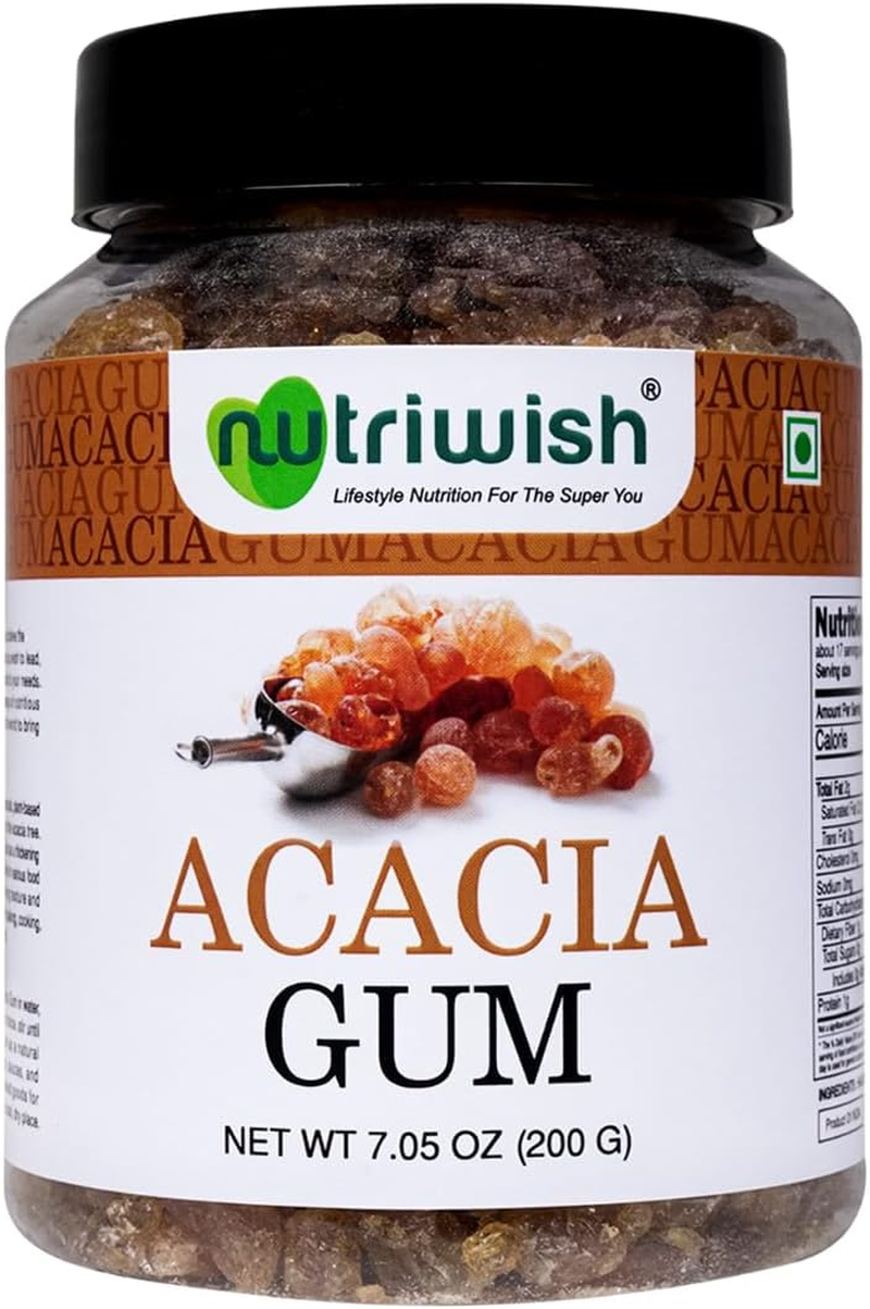 Nutriwish Acacia Gum Dink/Gound, 200G Pouch image number 1