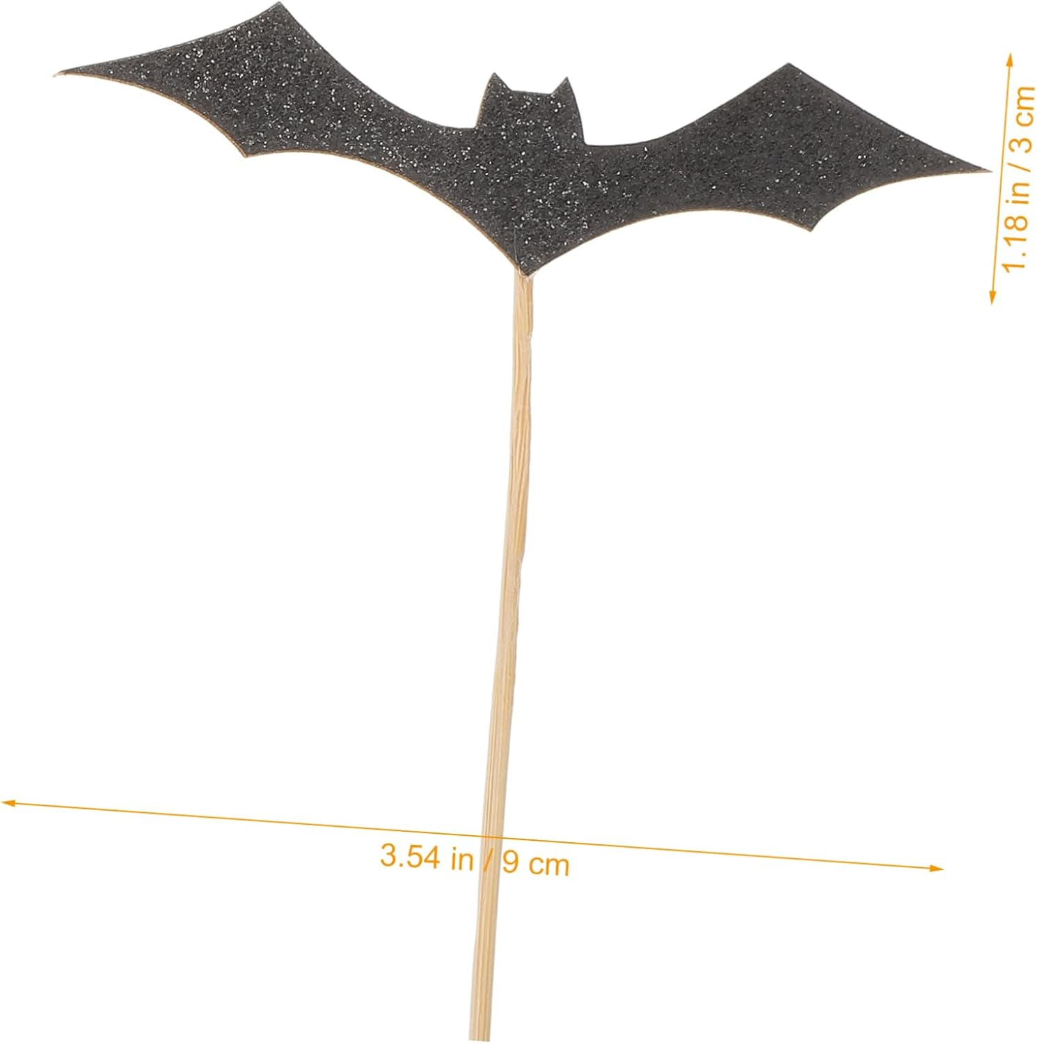 STOBAZA 40Pcs Halloween Cake Toppers Cake Ornaments for Party Supplies Halloween Supply for Decorating and Party Ornaments image number 6