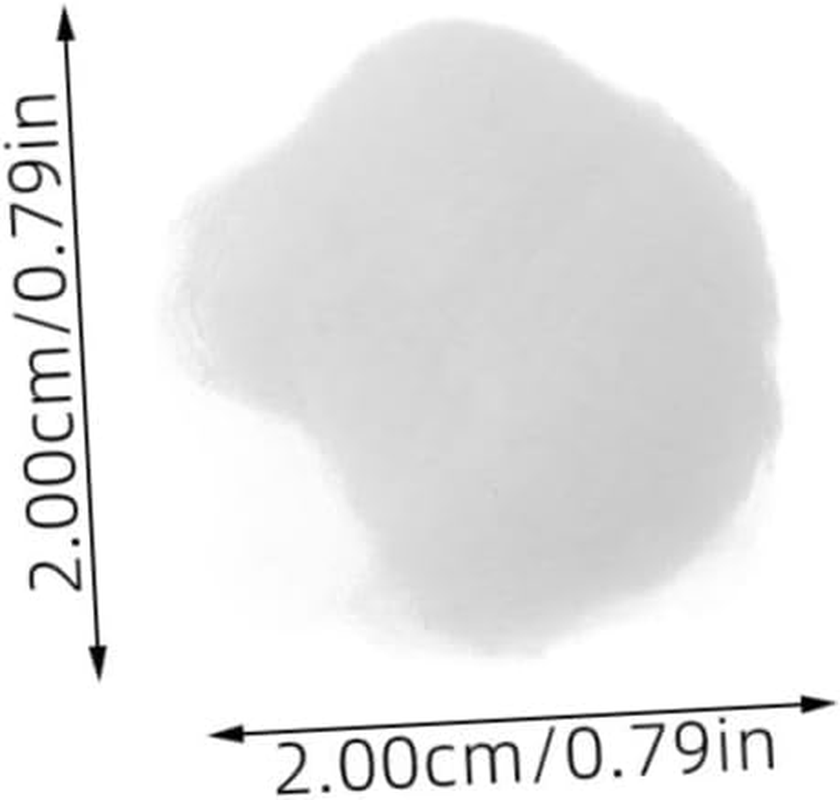 Mikinona 500G Mini Cotton Balls for Nail Gel Cleaning Multi-Function Cotton Balls for Spas and Salons