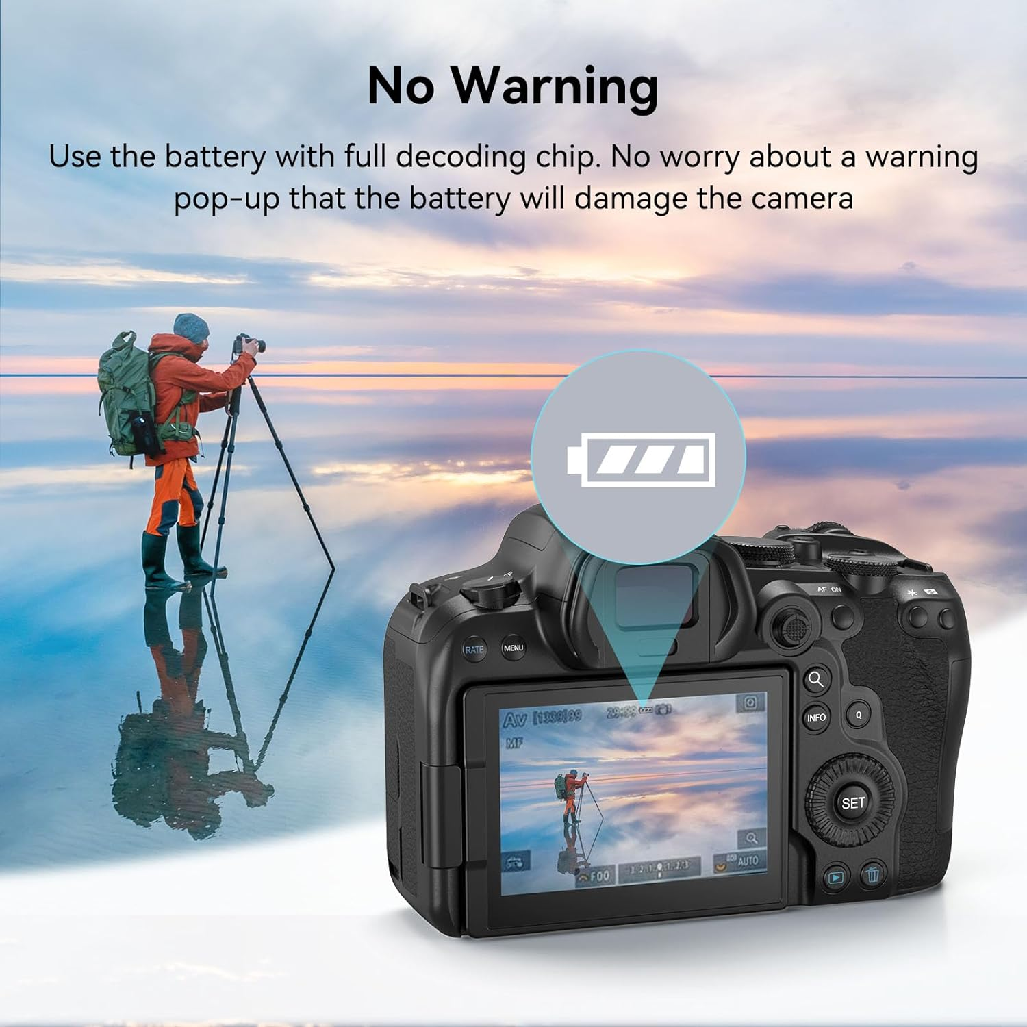 Smallrig LP-E6NH 2400Mah Battery for Canon R5 / R6 / R7 Camera, Rechargeable Camera Battery W/Usb-C 2.5H Fast Charging for Canon R, R5C, 5D II/III/IV, 6D, 6D II, 7D, 7D II, 60D, 60Da, 70D, 4264