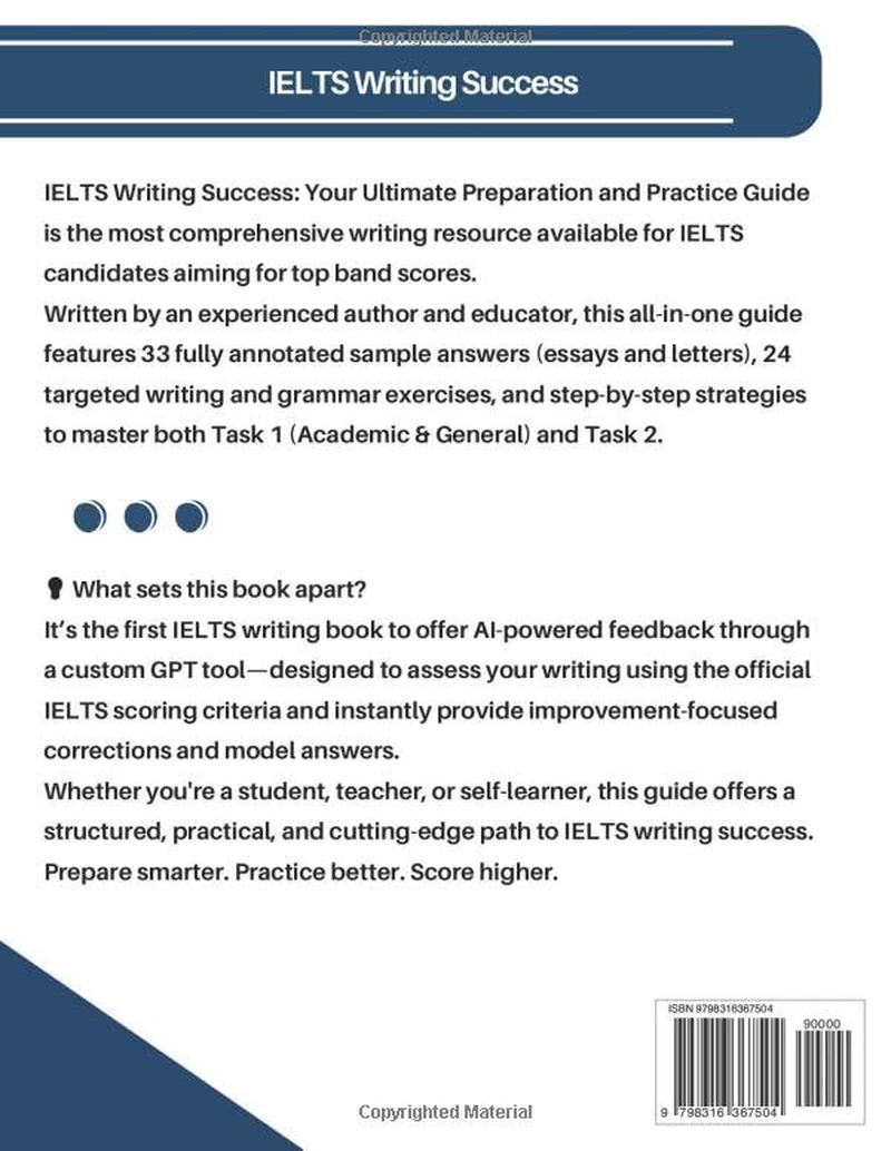 IELTS Writing Success: Your Ultimate Preparation and Practice Guide image number 1