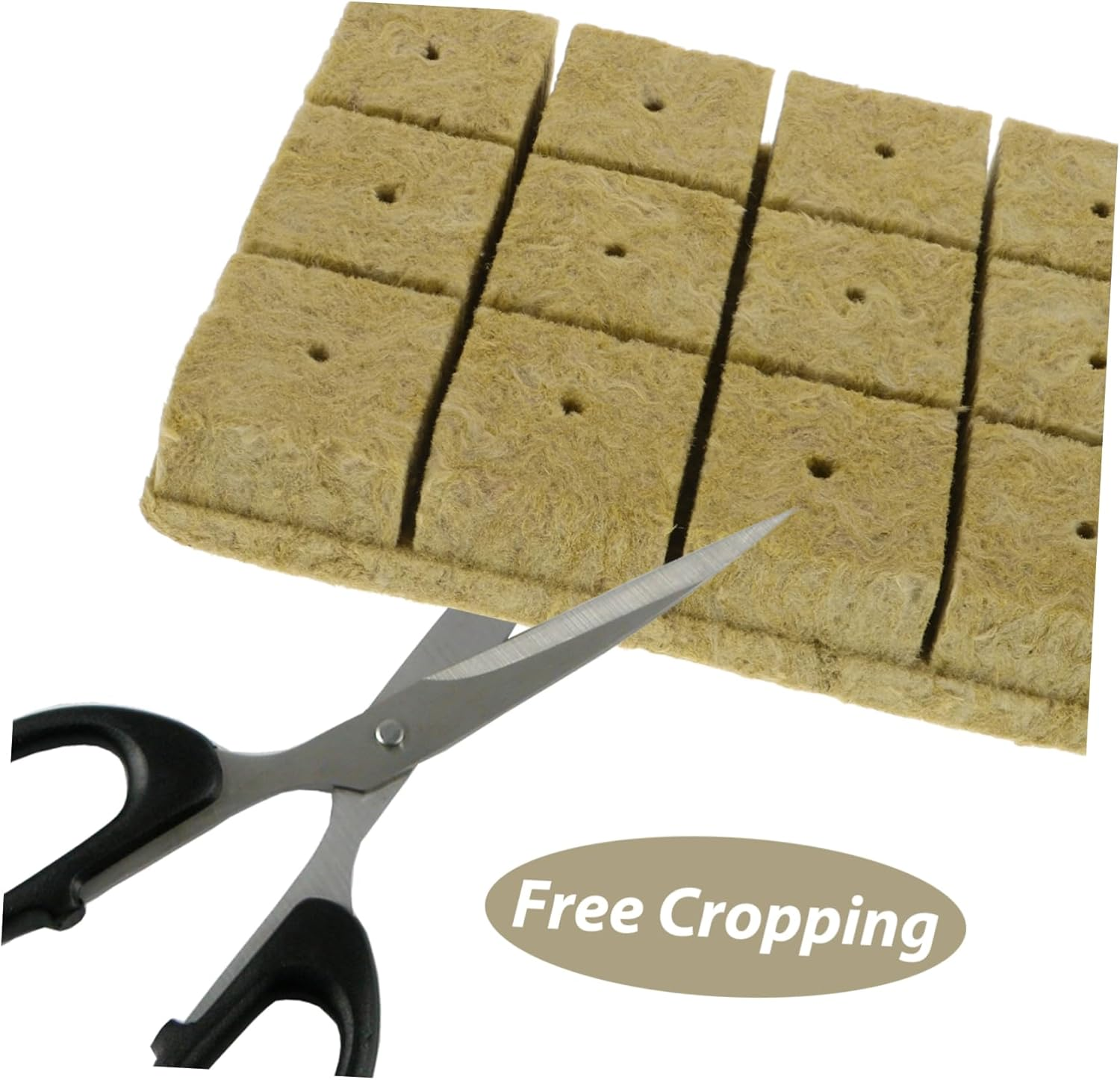 Board Nutrition Block for Hydroponics Growing System Small Cultivation Nursery Block High Water Retention for Herb Growing Kit Indoor and Garden Supplies image number 1