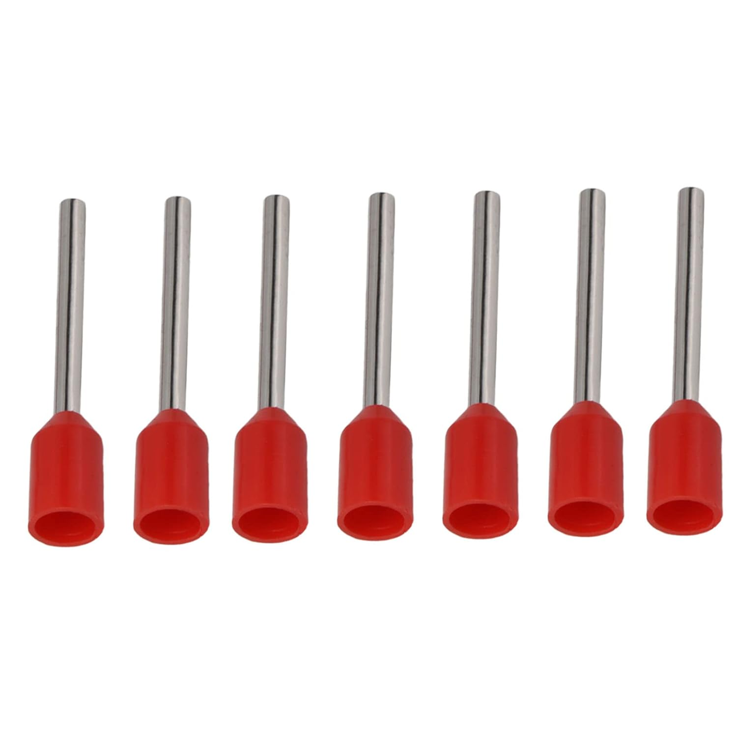 1000PCS Insulated Ferrules Terminals Wire Ferrule Connector Kit Pin Copper Crimping Connector Insulated Crimp Wire Terminal for AWG 22 Electrical (E0512) image number 1