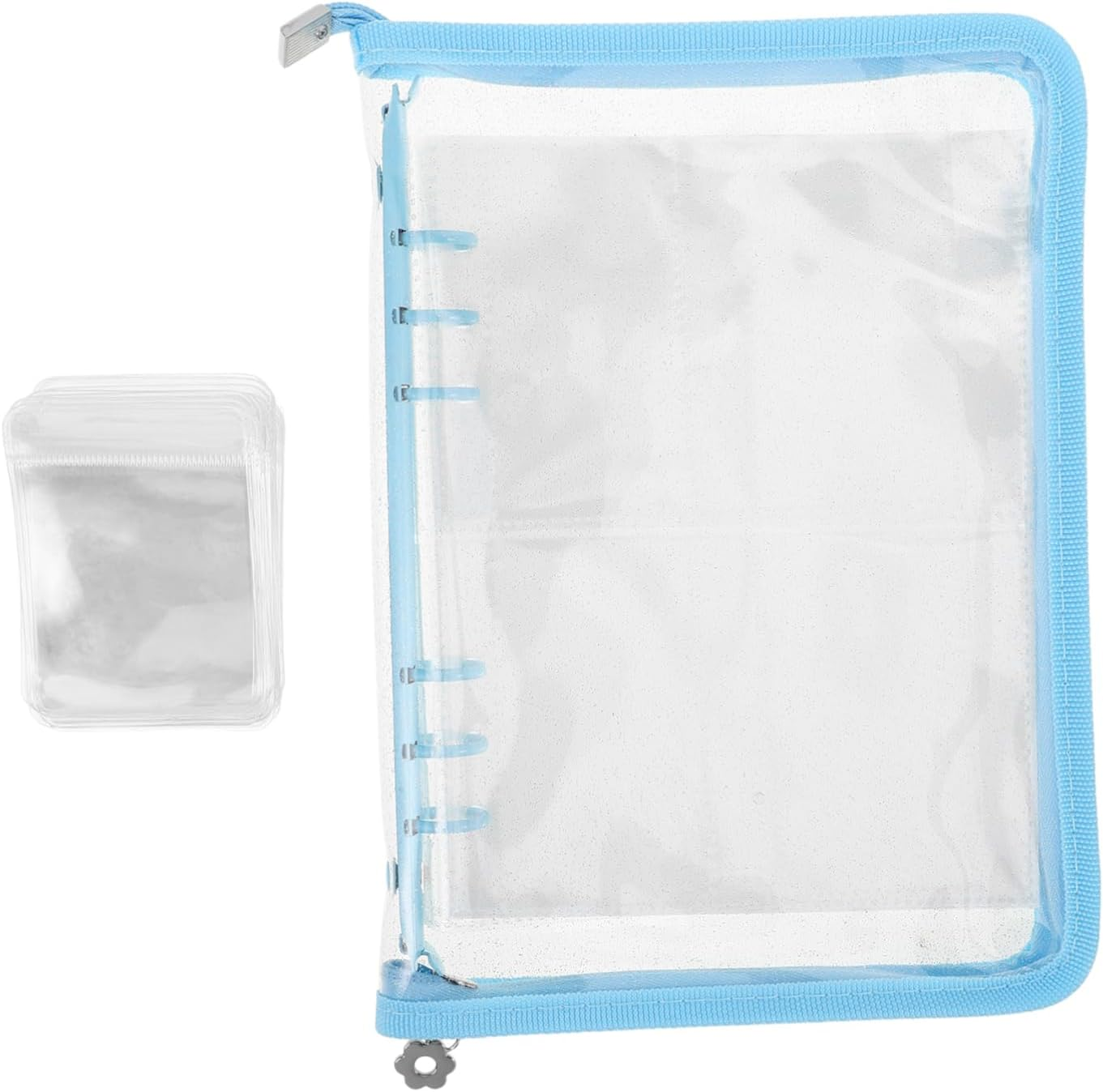 JECOMPRIS Jewelry Storage Book Portable Earring Organizer Case Travel Jewelry Binder for Necklace Bracelet for Organizing Earrings Trips image number 6