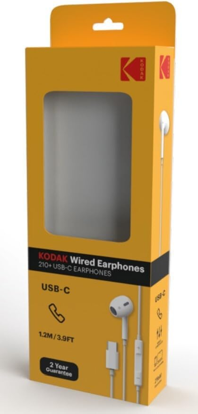 Levitantes 1.2M White In-Ear Headphones USB C Connectivity Ideal for Music and Calls image number 1