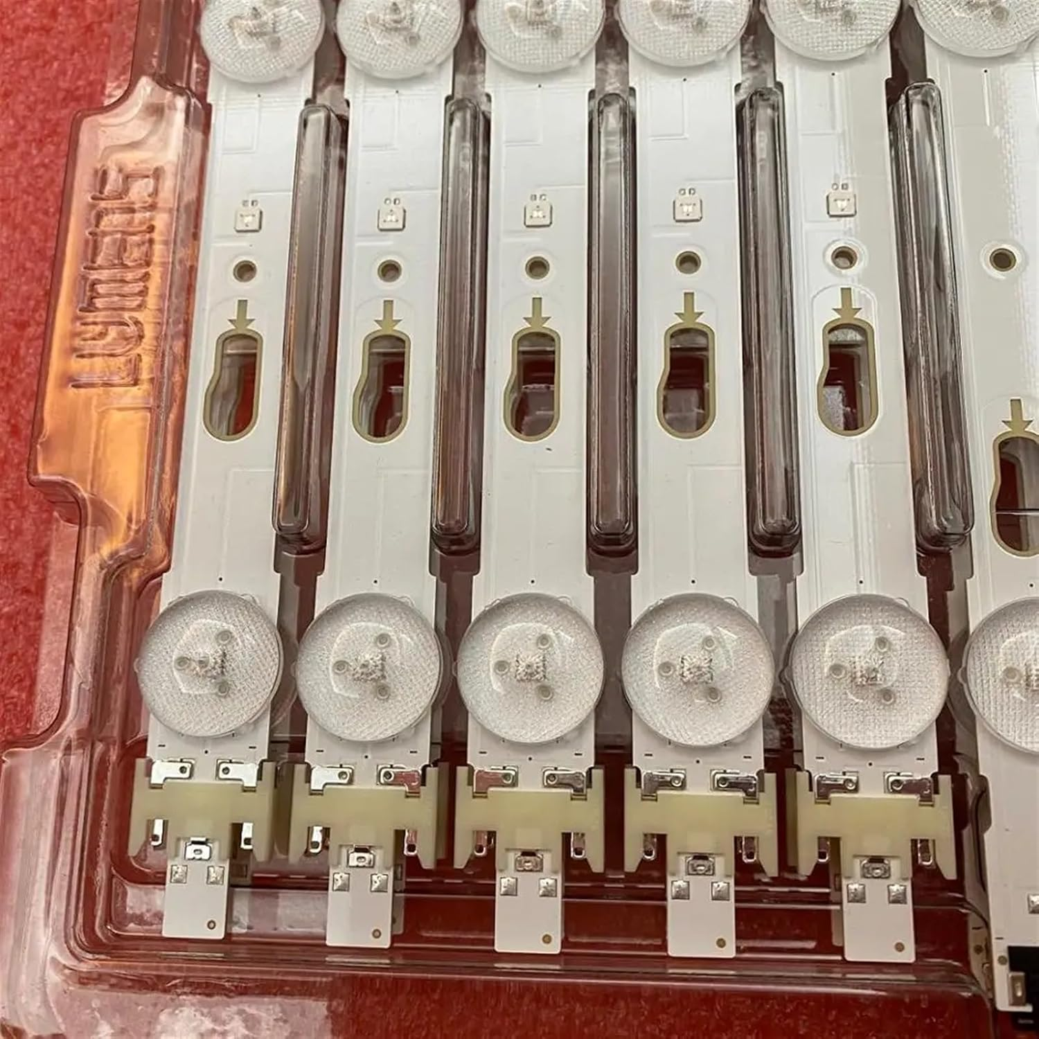 KBCTFWP LED Backlight Strip Fit for Samsung UN40JU6500G UE40JU6060 UE40MU6125 UE40KU6100 UE40KU6000 UE40JU6400 UE40JU6500 BN96-34792A 34791A image number 3