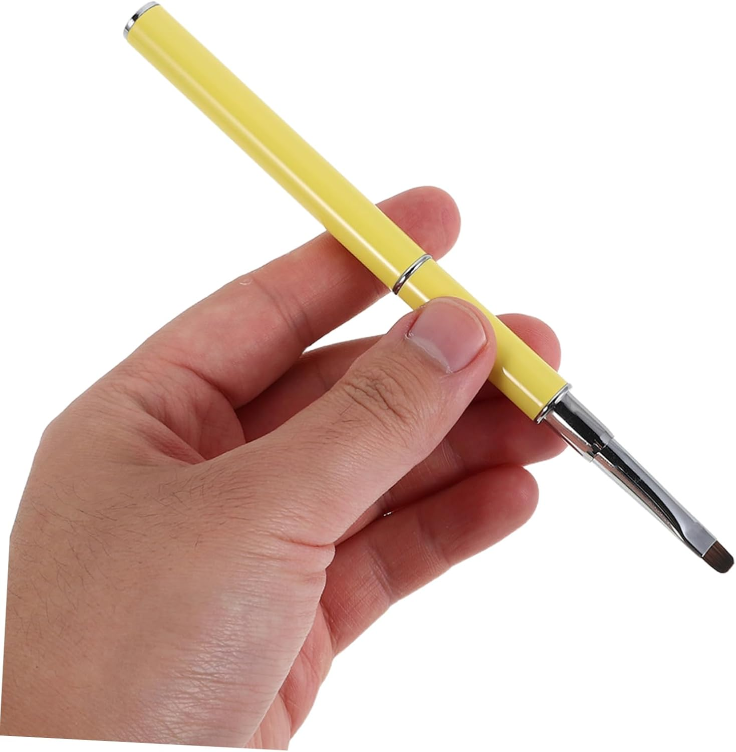 SOESFOUFU 3Pcs Dual Ended Nail Art Brushes Fine Liner and Sculpting Pens for Precise Line Drawing Gradient Effects and Complex Manicure Designs Professional Nail Art Tool for DIY and Salon - White image number 4