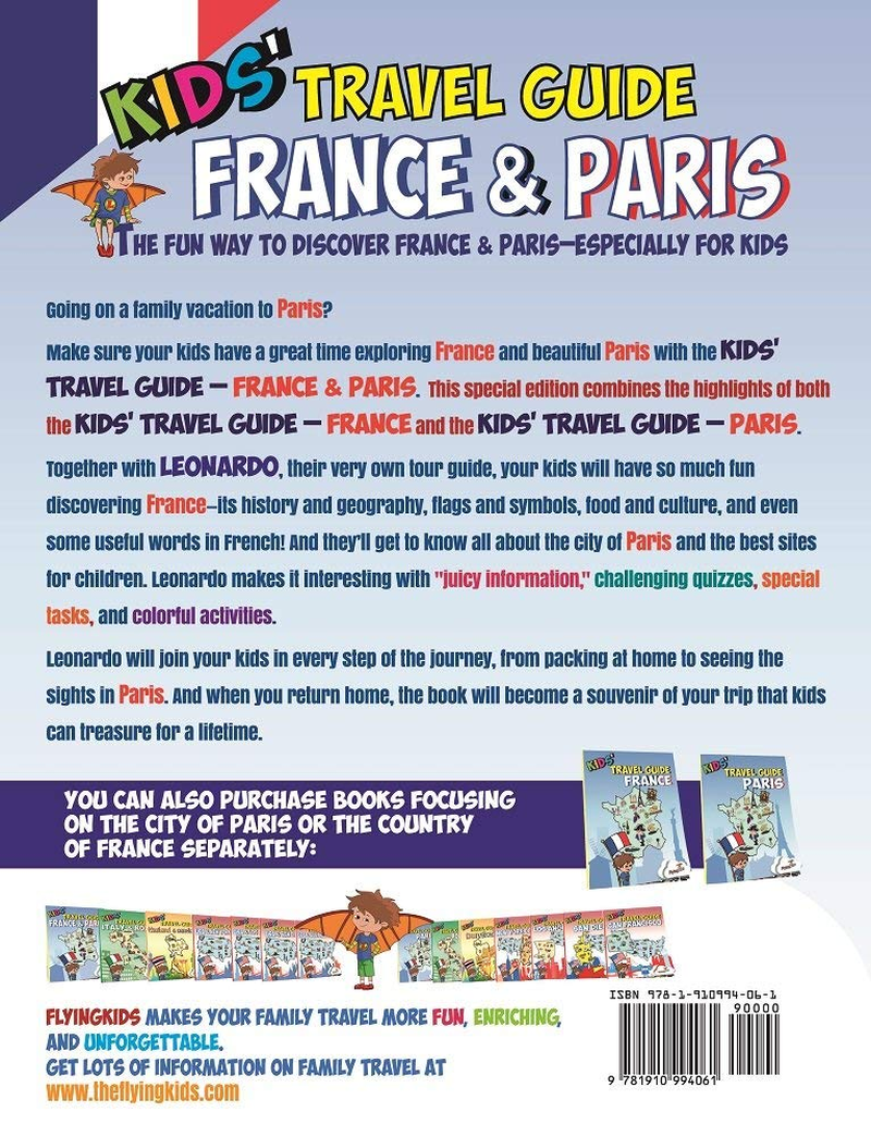 Kids' Travel Guide - France & Paris: the Fun Way to Discover France & Paris--Especially for Kids: the Fun Way to Discover the France & Paris-Especially for Kids: 3 image number 1
